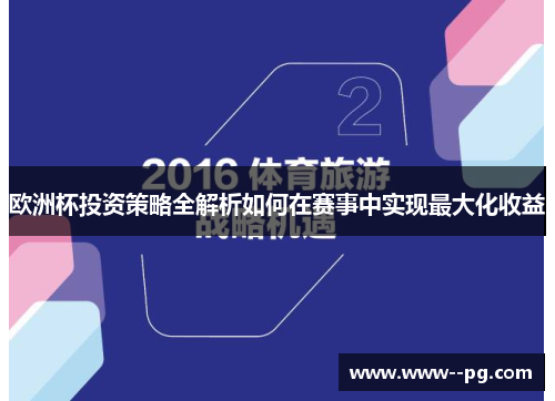 欧洲杯投资策略全解析如何在赛事中实现最大化收益 欧洲杯投资策略全解析如何在赛事中实现最大化收益